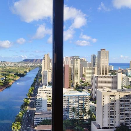 Waikiki Condo High Floor Views Beaches Convention Center Honolulu Ngoại thất bức ảnh