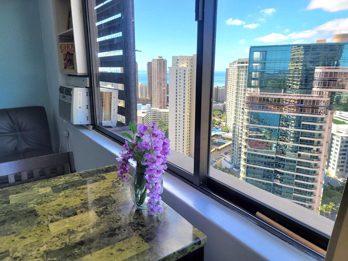 Waikiki Condo High Floor Views Beaches Convention Center Honolulu Ngoại thất bức ảnh