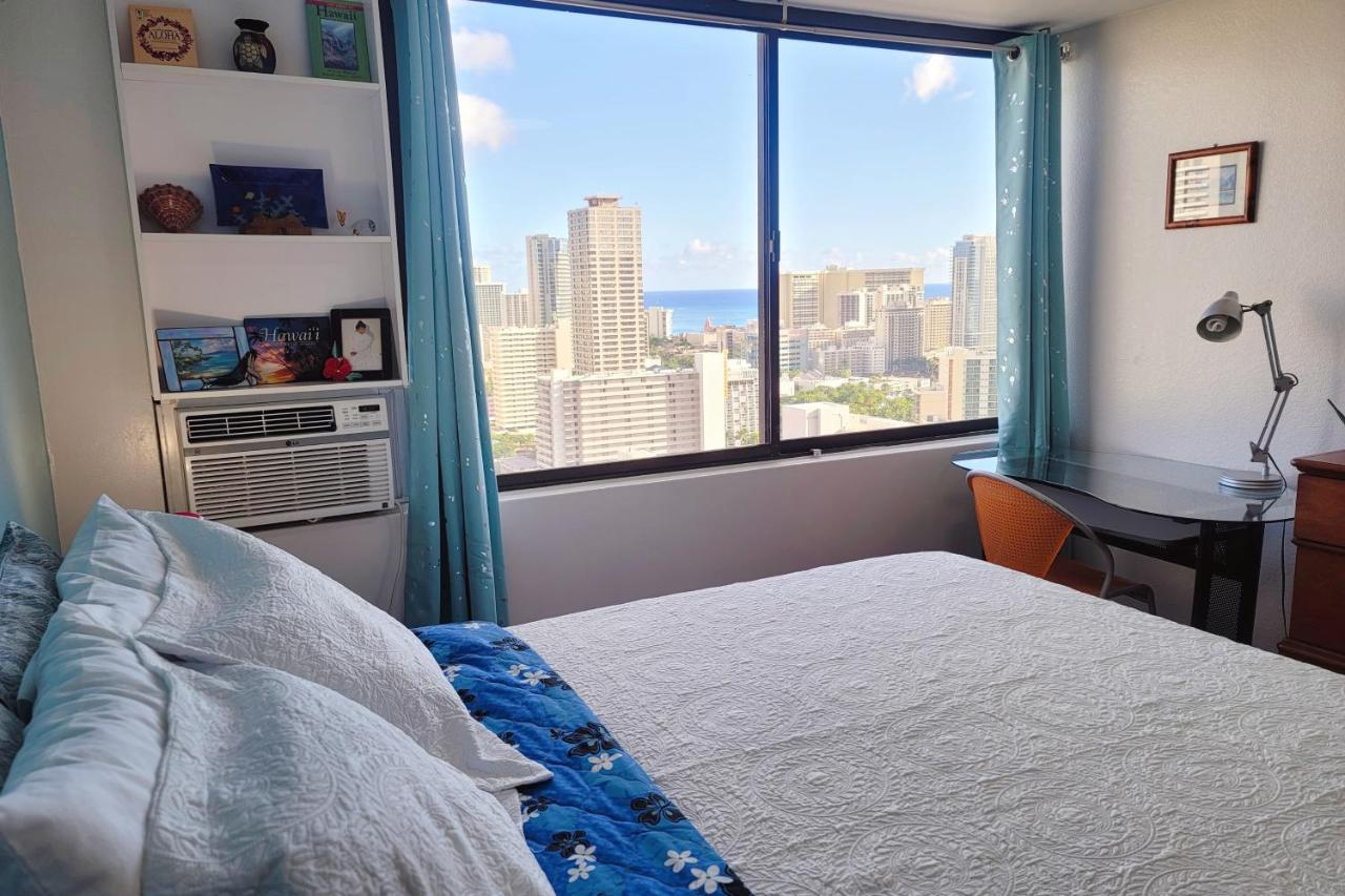 Waikiki Condo High Floor Views Beaches Convention Center Honolulu Ngoại thất bức ảnh