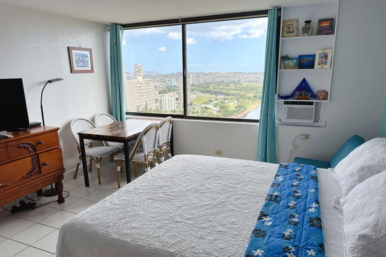 Waikiki Condo High Floor Views Beaches Convention Center Honolulu Ngoại thất bức ảnh