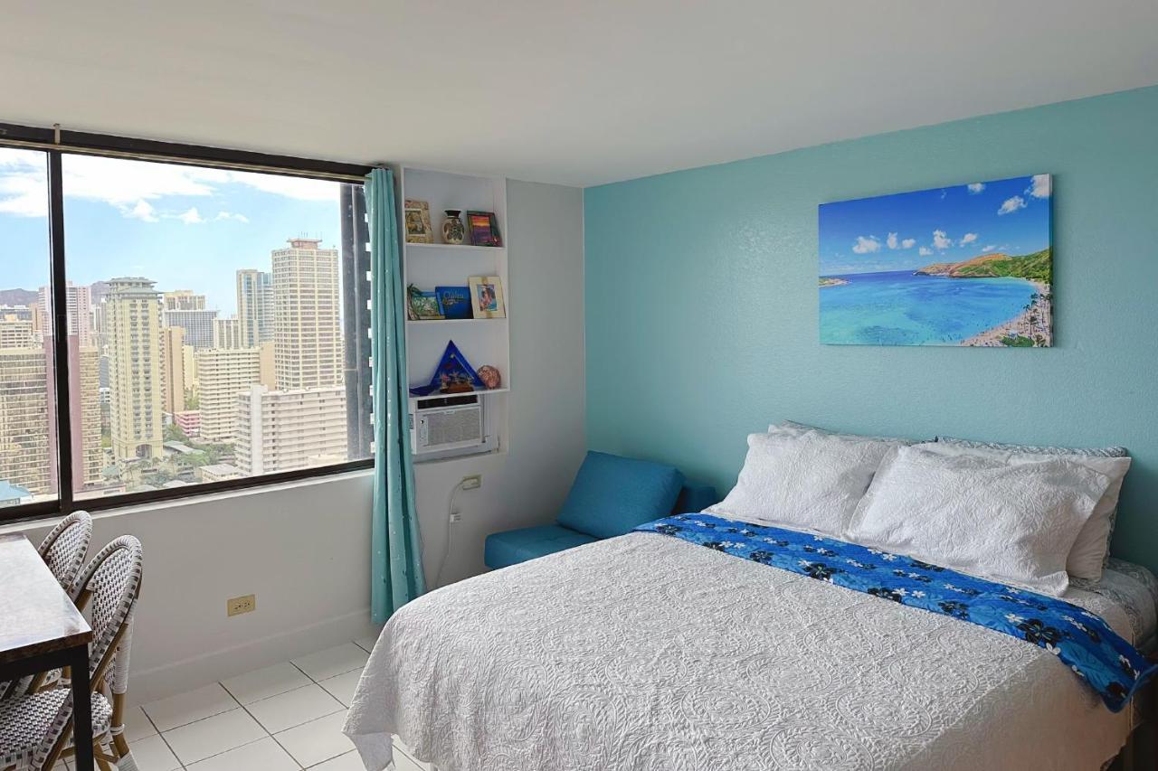 Waikiki Condo High Floor Views Beaches Convention Center Honolulu Ngoại thất bức ảnh