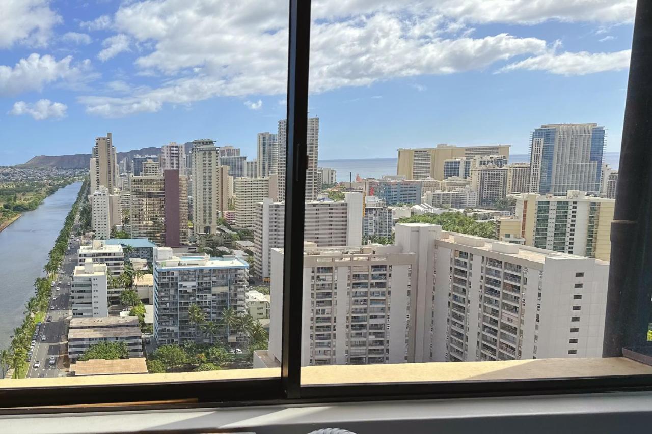 Waikiki Condo High Floor Views Beaches Convention Center Honolulu Ngoại thất bức ảnh