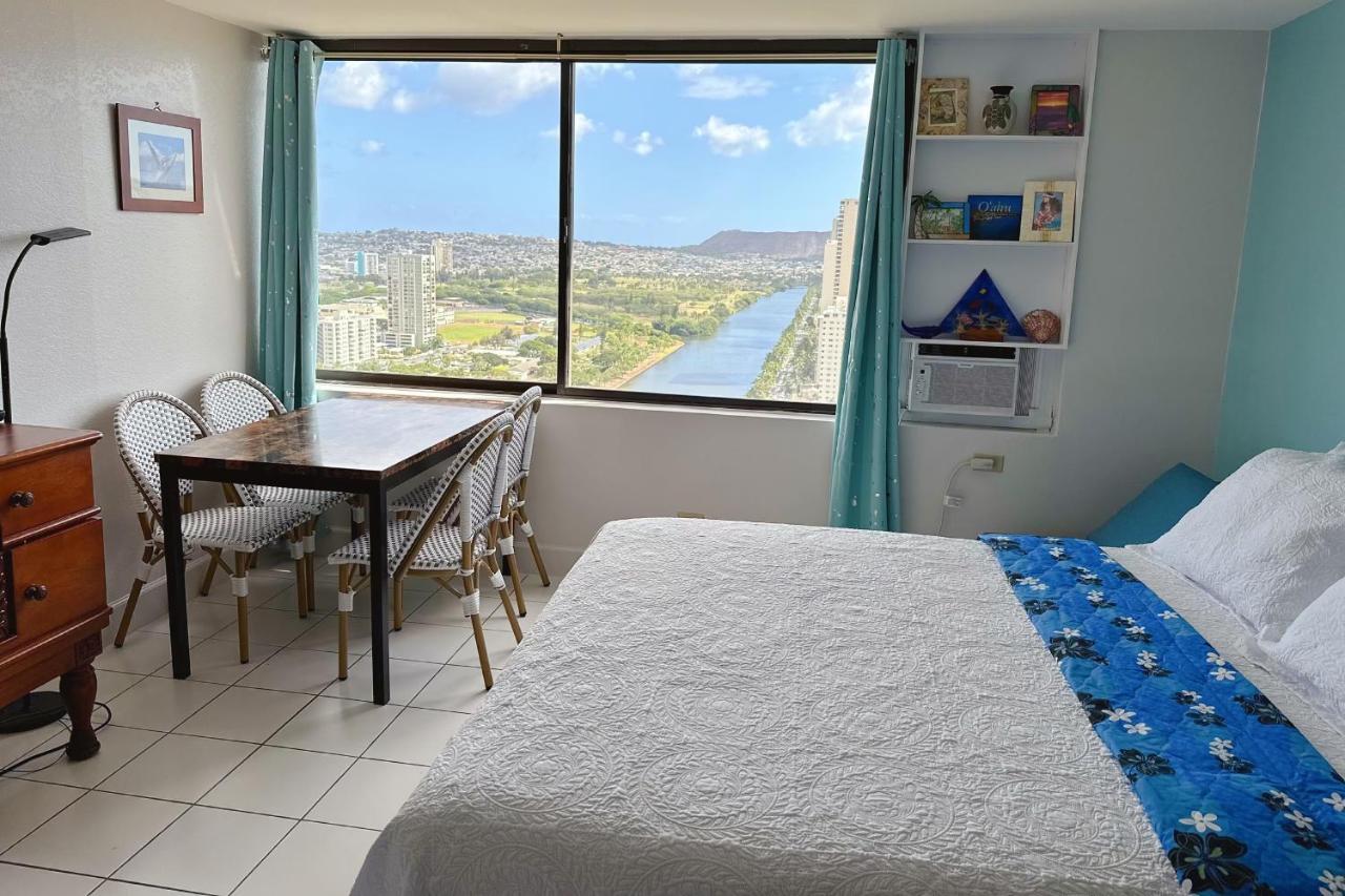 Waikiki Condo High Floor Views Beaches Convention Center Honolulu Ngoại thất bức ảnh
