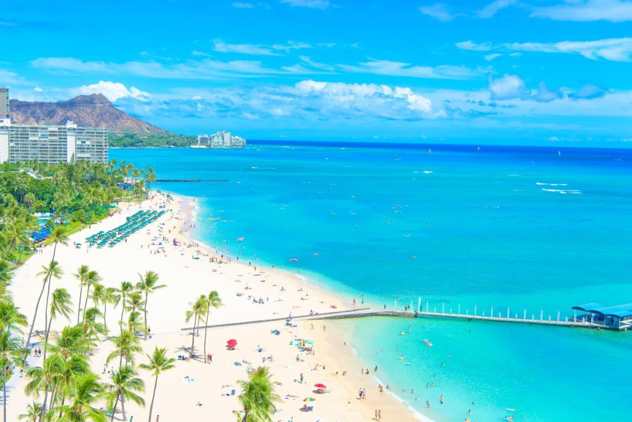 Waikiki Condo High Floor Views Beaches Convention Center Honolulu Ngoại thất bức ảnh